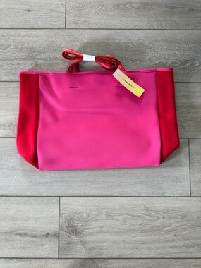Summersalt Pink & Red Neoprene Tote Bag